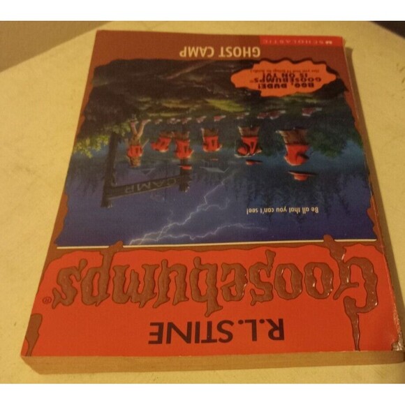 R.L. Stine's Goosebumps Book #45 Ghost Camp Preowned - Picture 6 of 8